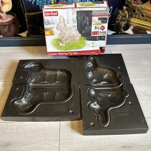 Zenker Form Blech Lamm Hase Ostern Backset verpackt - Bild 1 von 7