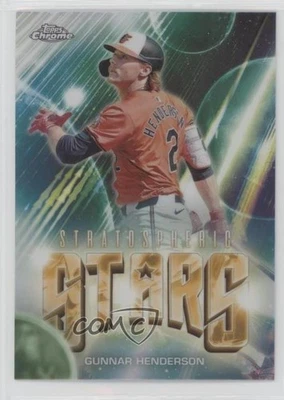 2024 Topps Chrome Update Stratospheric Stars Gunnar Henderson #SSC-22 - Image 1 of 2