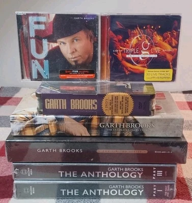Lot of Garth Brooks 7 CDs Box Sets Limited Series The Anthology 1,3 ALL SEALED!! Foto 1 de 4