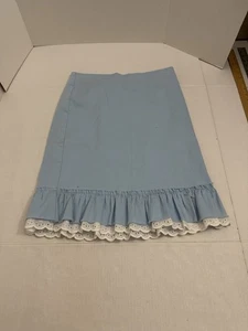 Falda Azul Asfalto Azul Talla 7 C92 - Imagen 1 de 9