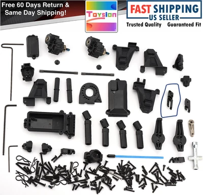 Fits Traxxas TRX-4 Rear PORTAL Housing, Gear Stub Axle Shafts, Screws, Plastics - Image 1 of 4