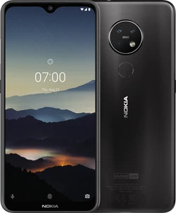 Nokia 7.2 TA-1196 64GB Negro Dual SIM Sin bloqueo SIM Sin accesorios Bueno - Imagen 1 de 1