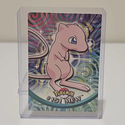 2000 Topps Pokémon MEW #151 Blue Logo TV Animation Edition Non-Holo LP/NM - Image 1 of 3