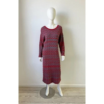 1980-х годов платье / 80-х Jeanne Marc свитер платье / маленький - Изображение 1 из 4