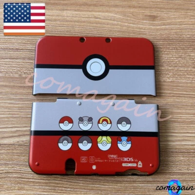 For Nintendo New 3DS XL New 3DS LL Poke Ball Protective Case Cover Housing Shell