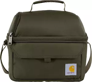 CARHARTT LUNCH BOX 12 Can Two Compartment Durable Insulated Bag Multiple Colors - Picture 1 of 18
