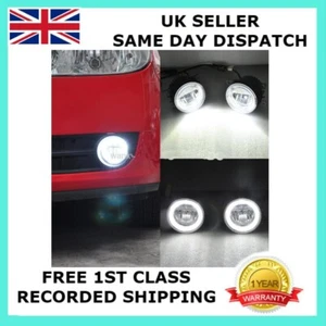 FOR FORD FOCUS MK2 MK2.5 MK3 ST RS 2004- LED DRL DAYTIME RUNNING LIGHT FOG LAMP - Picture 1 of 7