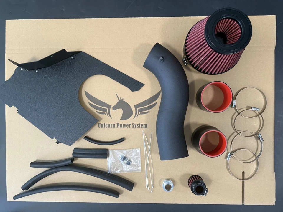 Kit de admisión de aire frío de 3,5" para Audi A6 / A7 C6 C7 2012-2018 4G 3,0T supercargador Foto 1 de 1