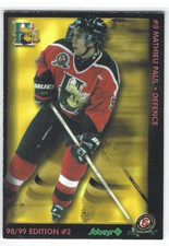 1998-99 Halifax Mooseheads Edition #2 (QMJHL) Mathieu Paul