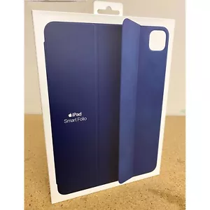 Genuine Apple Smart Folio Case Cover for iPad Pro 11" 1st 2nd 3rd Gen Deep Navy - Picture 1 of 2