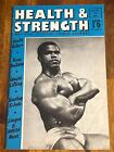 HEALTH and STRENGTH bodybuilding muscle magazine SERGE NUBRET 8-61 (UK)