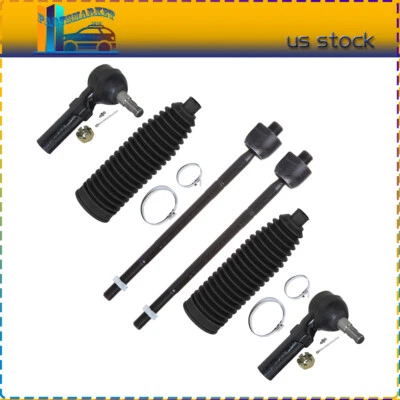 Barra de amarre delantera de 6 piezas y fuelle de piñón apto para Cadillac XLR 2004-2009 Foto 1 de 4