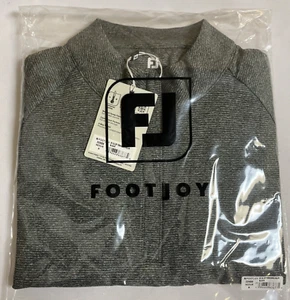 Footjoy Thrmors 1/4 Zip Black Size Medium WOMENS NEW Plastic - Picture 1 of 3