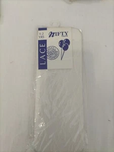 Age 1-2 Lace Tights Vintage - Picture 1 of 2