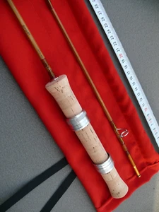 Canne à pêche Lancer leger Bambou Refendu canna pesca spinning bambu mulinello - Photo 1/19
