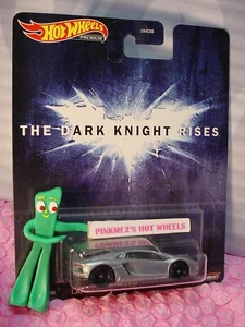 The Dark Knight Rises LAMBORGHINI AVENTADOR COUPE ☆silver ☆Hot Wheels Premium - Picture 1 of 2