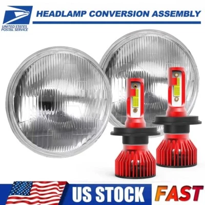 OEM 6052 For Chevrolet C10 C20 C30 K10 K20 K30  WIth H4 White Bulbs — 第 1/4 张图片