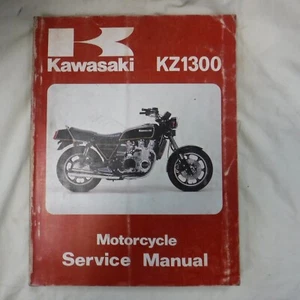 99924-1015-03 USED OEM ORIGINAL KAWASAKI KZ1300 SERVICE MANUAL 1979 1980 1981 - Picture 1 of 3