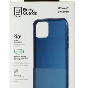 BodyGuardz Stack Gel Case iPhone 12 Mini Navy Blue Slim Flexible NIB - Picture 1 of 5