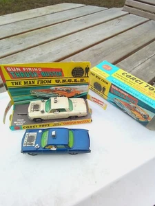 CORGI 497 MANN VOM ONKEL KOMPLETTSATZ ALLES ORIGINAL IN ALTER GETRAGENER BOX WIE ABGEBILDET - Bild 1 von 8