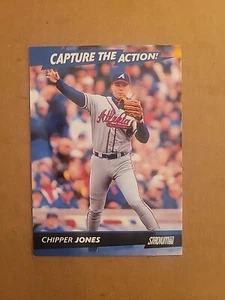2001 Stadium Club Capture the Action Chipper Jones Atlanta Braves #CA7 - Picture 1 of 2