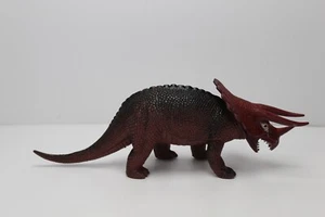 Juguete de dinosaurio Triceratops de plástico vintage - Imagen 1 de 7