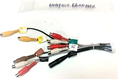 PIONEER OEM DMH-WC6600NEX RCA CABLE AV IN/OUTPUT  OEM NEW  - Image 1 of 3