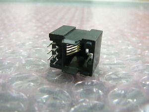 MOLEX 95002-2663 Modular PCB Jack RJ11 Bottom Entry 6/6 **NEW** Qty.5