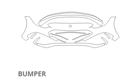 Sujetador transparente con película de protección de pintura para MERCEDES-BENZ CLASE C C43 AMG SEDÁN 2023 Foto 1 de 4