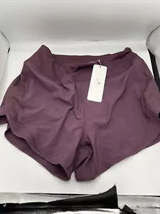 CRZ YOGA Women's Quick-Dry Athletic Sports Running Workout Shorts w Zip Pocket S - Picture 1 of 4