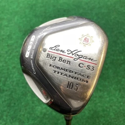 Ben Hogan Big Ben CS3 Titanio 10.5 Driver Aldila NV-H 70-R UST Mamiya Grip Derecha Foto 1 de 4