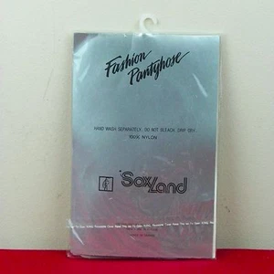 Sox Land Fashion Pantyhose NIP Size M-L Bejeweled Grey  - Picture 1 of 2