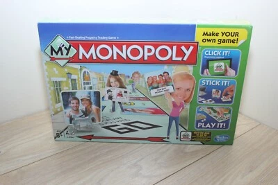 My Monopoly Board Game Age 8+ 2 - 4 Players Hasbro Gaming SEALED BNIB - Image 1 of 4