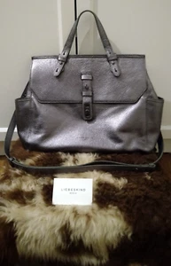 Liebeskind Berlin | Tasche, groß, Umhänge- Schultertasche | Silber | Leder | TOP - Bild 1 von 21