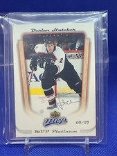 2005-06 Upper Deck MVP Platinum Derian Hatcher /25 Philadelphia Flyers 