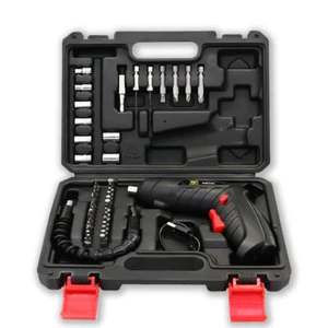 47 in 1 Electric Screwdriver Drill Set Power Tool Rechargeable Wireless Cordless - Picture 1 of 16