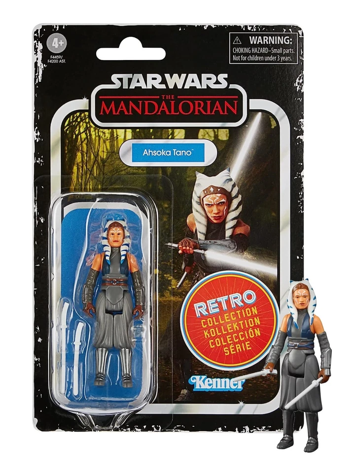 Фигурка Ahsoka Tano The Mandalorian 3,75 дюйма Kenner Star Wars ретро коллекция новая нераспакованная - Изображение 1 из 1