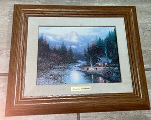 Thomas Kinkade "El fin del día perfecto II" 16x14 - Imagen 1 de 7