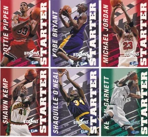 1997-98 Fleer Ultra Starter Ultrabilities juego completo de 20 - Jordan, Kobe - Imagen 1 de 8
