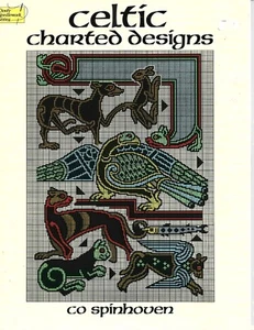 Vintage Celtic Charted Designs Counted Cross Stitch,CO Spinhoven,PB 1987 - Picture 1 of 1