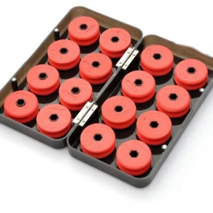 16X Foam Winding Board Fishing Line Shaft Bobbin Spools Line Tackle Storage Box - Picture 1 of 3
