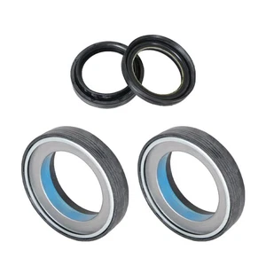 4Pcs For Ford F350 F250 Super Duty Kit Inner Knuckle Seal & Dust Seal Kit - Foto 1 di 8
