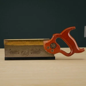 Nonpareil No120 Tenon Saw Original Tyzack Sons & Turner Ltd Sheffield England 8" - Picture 1 of 16