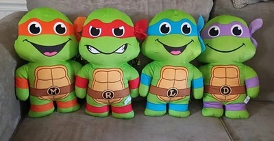 Tortugas Ninja Adolescentes Mutantes, Cuatro Peluche de 18" Pulgadas, Nuevo con Etiquetas, Legend Toys 2025 Foto 1 de 4