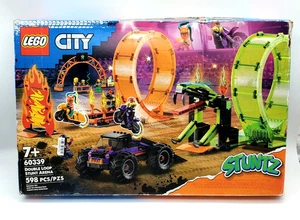 Lego City 60339 Stuntz Double Loop Stunt Arena Set - NEW/OPEN BOX Sealed Bags - Picture 1 of 5