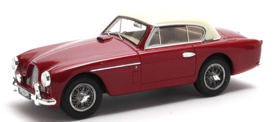 MATRIX SCALE MODELS - ASTON MARTIN DB2/4 FHC Notchback 1956 Marrone e bianco ... - Immagine 1 di 1
