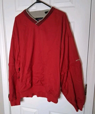 Pullover de manga larga Sun Mountain Golf Gear mangas extraíbles rojo Foto 1 de 4