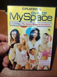 Playboy DVD CHICAS DE MI ESPACIO LAS MUJERES MÁS CALIENTES DE INTERNET ULTRA RARO - Imagen 1 de 3