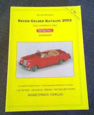 Wiking Neuer Gelber Katalog 2002, H.Wanner Preiskatalog - Bild 1 von 4
