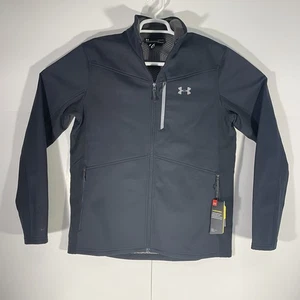 Mens Under Armour ColdGear Infrared Shield Softshell Jacket Size Large New $100 - Picture 1 of 14